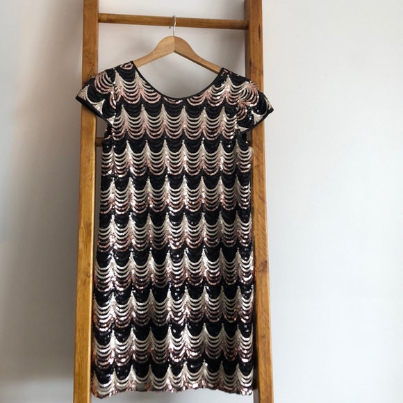 Romeo + Juliet Sequined Dress. - Picture 1 of 3